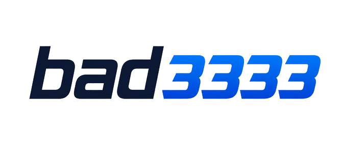 bad 3333 neon brand logo
